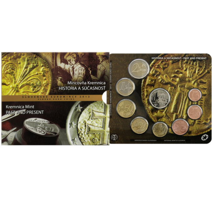 Slovaquie Coffret euro BU 2012 - Menthe de Kremnica