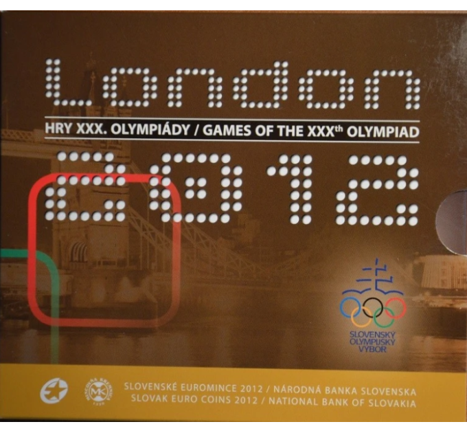 Slovaquie Coffret euro BU 2012 - XXX. Jeux Olympiques de Londres