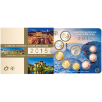Slovaquie Coffret euro BU 2015 - Pièces en euros slovaques 2015 Slovaquie Coffret euro BU 2015 - Pièces en euros slovaques 2015