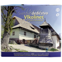 Slovaquie Coffret euro BU 2015 - L'UNESCO en Slovaquie - Vlkolínec Slovaquie Coffret euro BU 2015 - L'UNESCO en Slovaquie - Vlkolínec