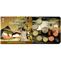 Slovaquie Coffret euro BU 2015 - L'UNESCO en Slovaquie - Vlkolínec Slovaquie Coffret euro BU 2015 - L'UNESCO en Slovaquie - Vlkolínec