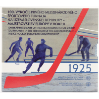 Slovaquie Coffret euro BU 2025 - Championnat d'Europe de hockey sur glace Slovaquie Coffret euro BU 2025 - Championnat d'Europe de hockey sur glace