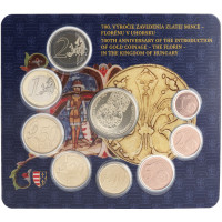 Slovaquie Coffret euro BU 2025 - 700e anniversaire de l'introduction de la pièce d'or - le florin Slovaquie Coffret euro BU 2025 - 700e anniversaire de l'introduction de la pièce d'or - le florin