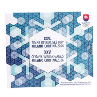 Slovaquie Coffret euro BU 2026 - Jeux olympiques d'hiver, Milan - Cortina Slovaquie Coffret euro BU 2026 - Jeux olympiques d'hiver, Milan - Cortina