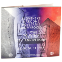 Slovaquie Coffret euro BU 2024 - 80e anniversaire du soulèvement national slovaque Slovaquie Coffret euro BU 2024 - 80e anniversaire du soulèvement national slovaque