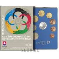 Slovaquie Coffret euro BE 2022 - Jeux Olympiques d'hiver - Pékin 2022