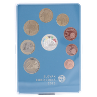 Slovaquie Coffret euro BE 2026 - Jeux olympiques d'hiver, Milan - Cortina