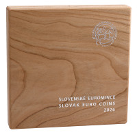 Slovaquie Coffret euro BE 2026 - Jeux olympiques d'hiver, Milan - Cortina