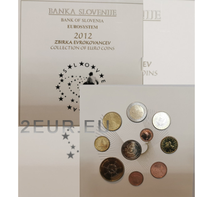 Slovénie Coffret euro BU 2012