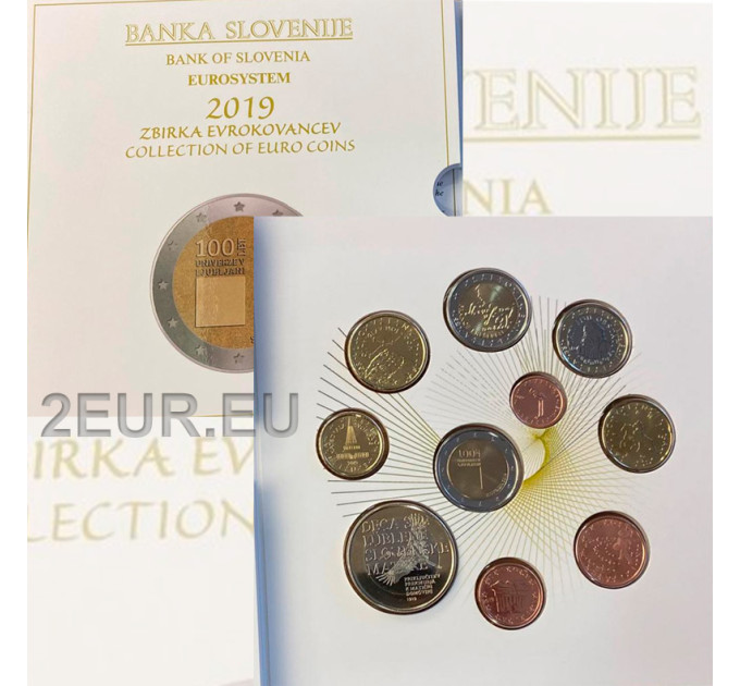 Slovénie Coffret euro BU 2019