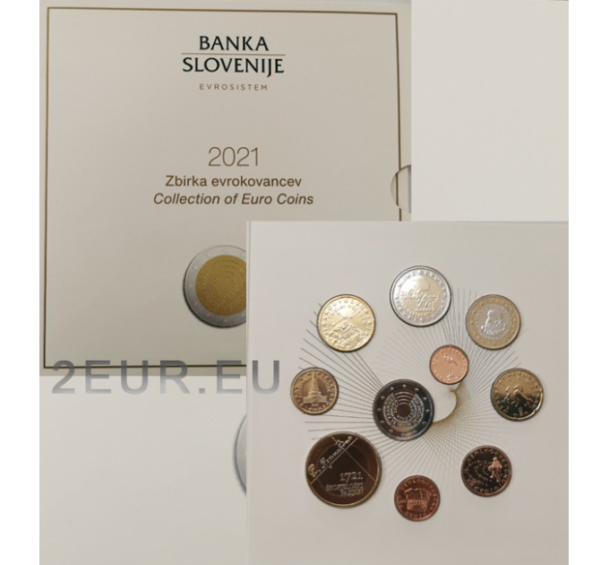 Slovénie Coffret euro BU 2021