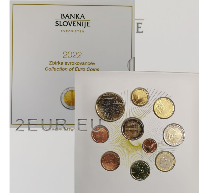 Slovénie Coffret euro BU 2022