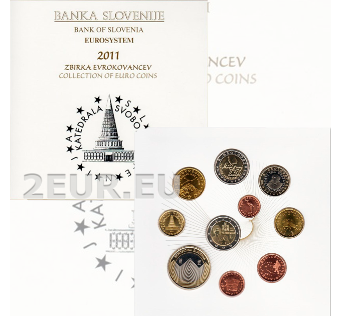 Slovénie Coffret euro BU 2011