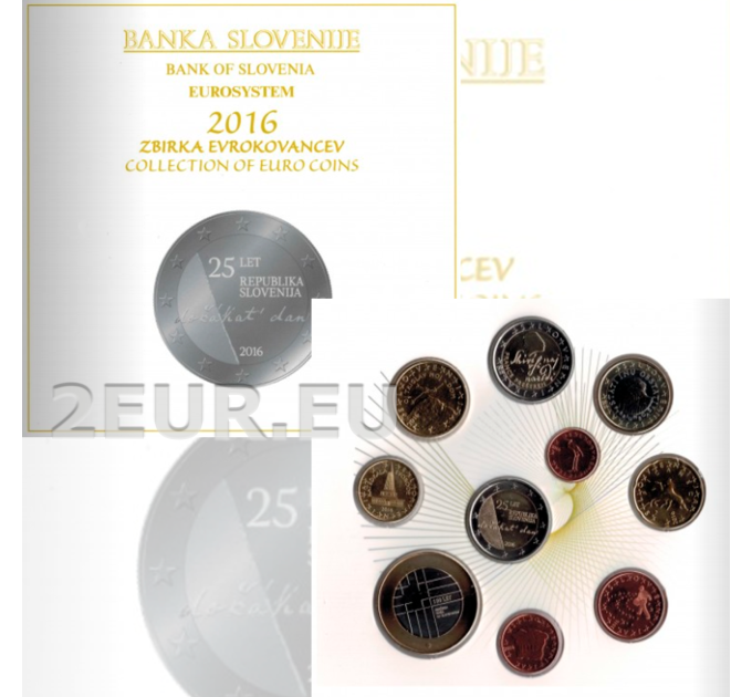 Slovénie Coffret euro BU 2016