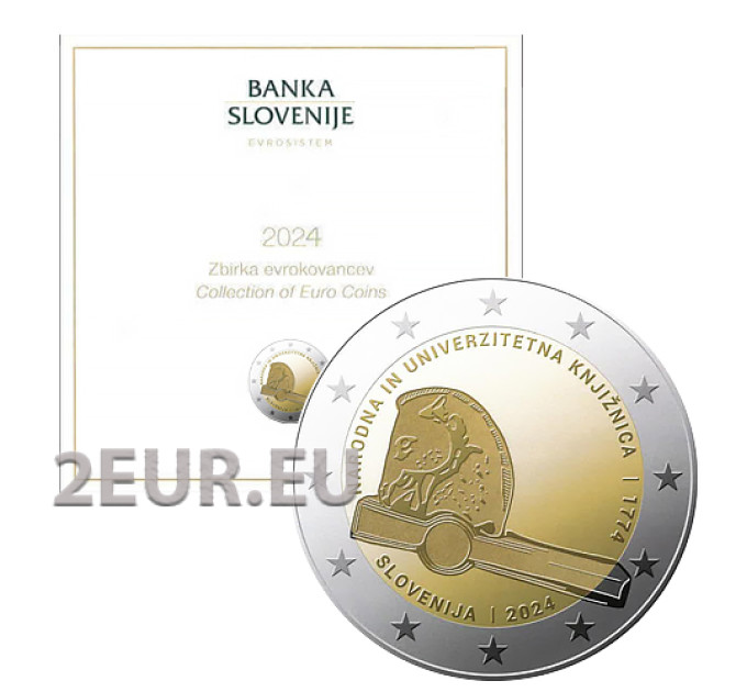 Slovénie Coffret euro BE 2024