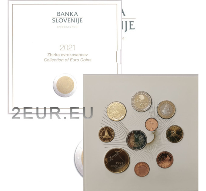 Slovénie Coffret euro BE 2021 