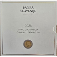 Slovénie Coffret euro BE 2026