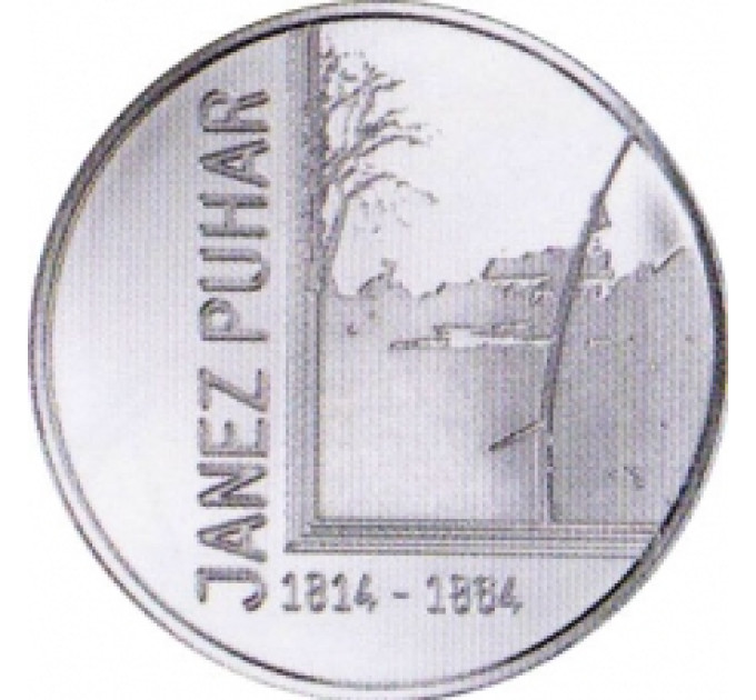  Slovénie 30 euros argent BE 2014 - 200e anniversaire de la naissance du photographe Janez Puhar
