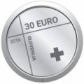  Slovénie 30 euros argent BE 2016 - 150e anniversaire de la Croix-Rouge en Slovénie