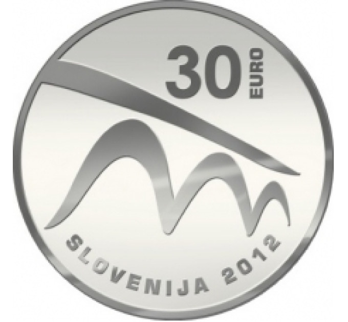  Slovénie 30 euros argent BE 2012 - Capitale européenne de la culture - Maribor