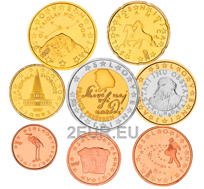 Slovénie Coffret euro UNC 2009