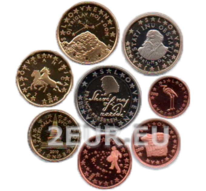 Slovénie Coffret euro UNC 2010