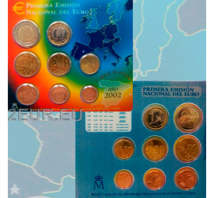 Espagne Coffret BU 2002