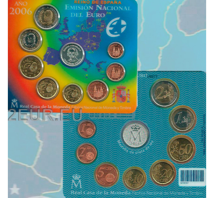 Espagne Coffret BU 2006 - Christophe Colomb