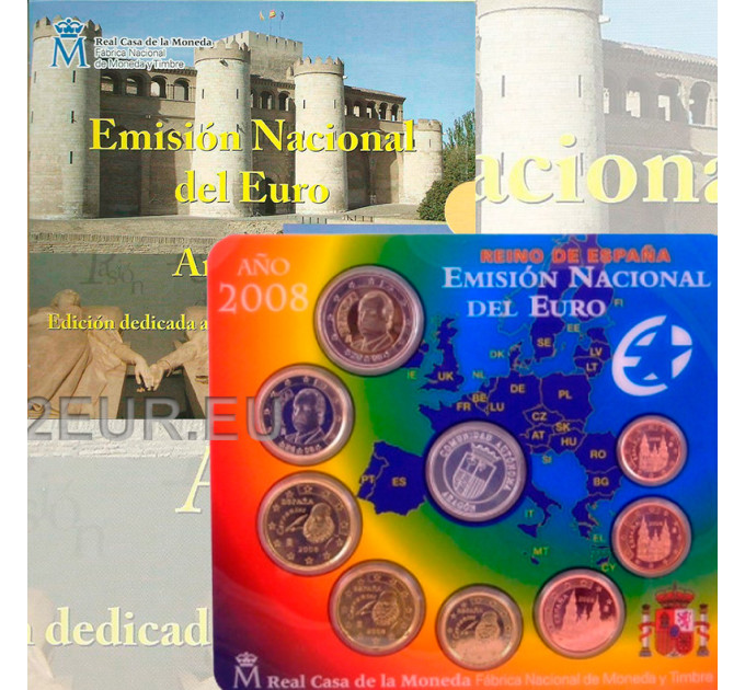 Espagne Coffret BU 2008 - Aragón