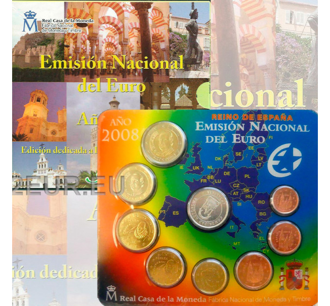 Espagne Coffret BU 2008 - Andalousie