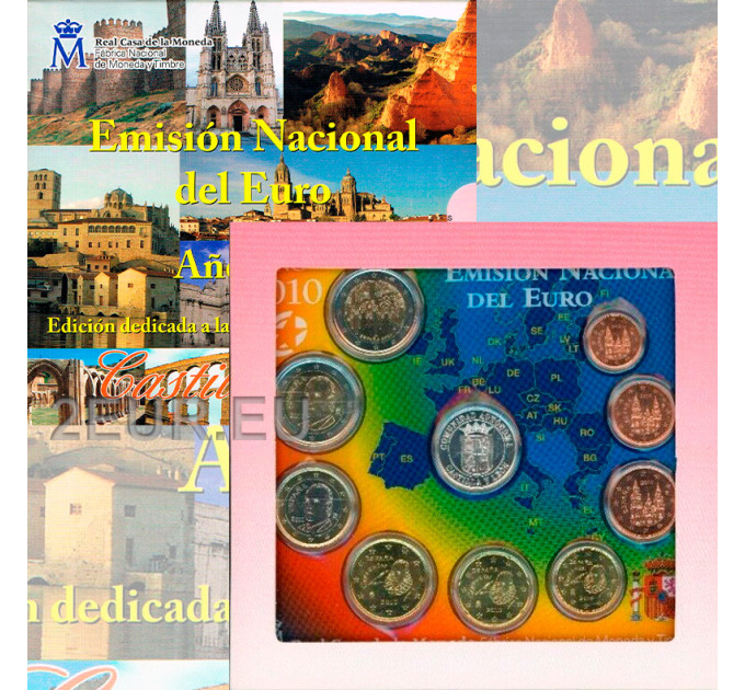Espagne Coffret BU 2010 - Castille et Leon