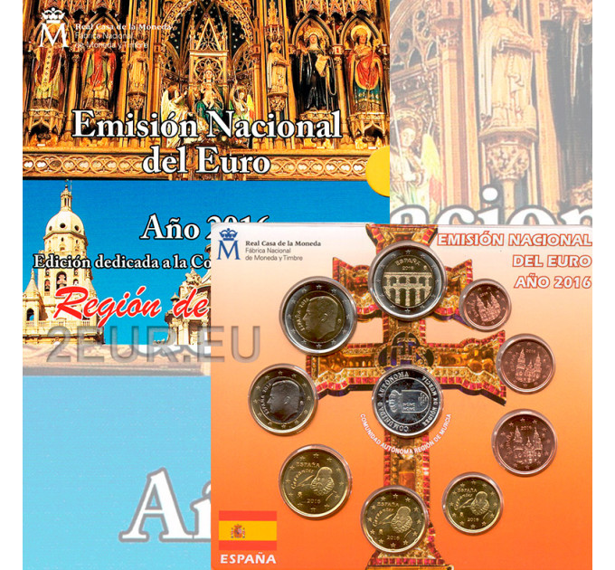 Espagne Coffret BU 2016 - Murcie
