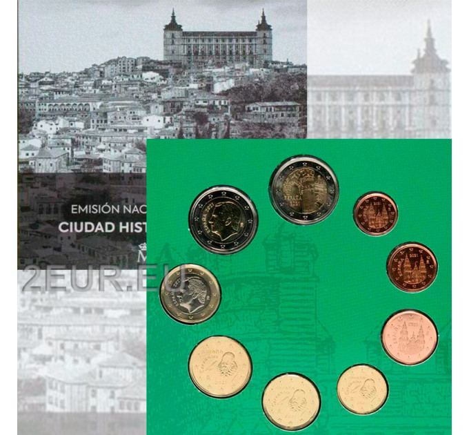 Espagne Coffret BU 2021 - Ville historique de Tolède