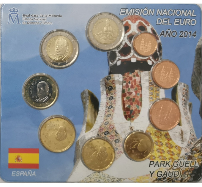 Espagne Coffret BU 2014