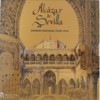 Espagne Coffret BU 2024 - Patrimoine mondial de l'UNESCO - Alcazar de Séville