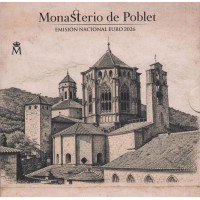 Espagne Coffret BU 2026 - Patrimoine mondial de l'UNESCO - Poblet du monastère