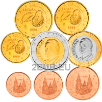 Espagne Coffret euro UNC 1999