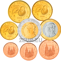Espagne Coffret euro UNC 2004