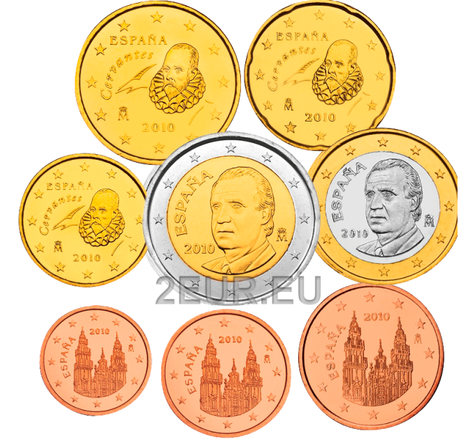 Espagne Coffret euro UNC 2010
