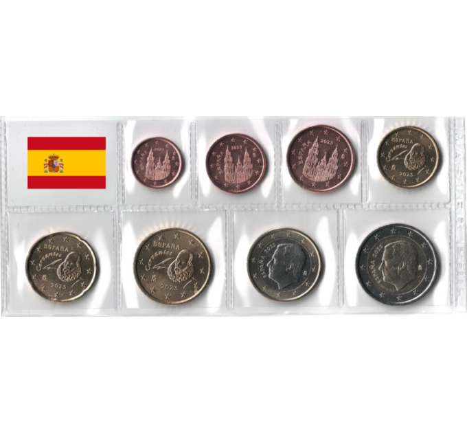 Espagne Coffret euro UNC 2023