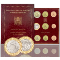 Vatican coffret BU + 5 EURO 2021 - 500e anniversaire de la mort du pape Léon X