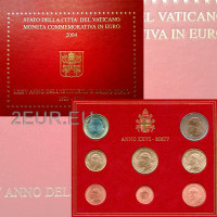 Vatican coffret BU 2004 - Coffret euros Vatican coffret BU 2004 - Coffret euros