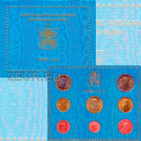 Vatican coffret BU 2012 - Coffret euros 