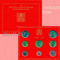 Vatican coffret BU 2015 - Coffret euros 