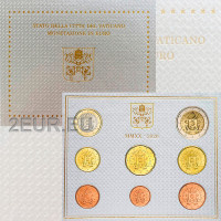 Vatican coffret BU 2020 - Coffret euros 