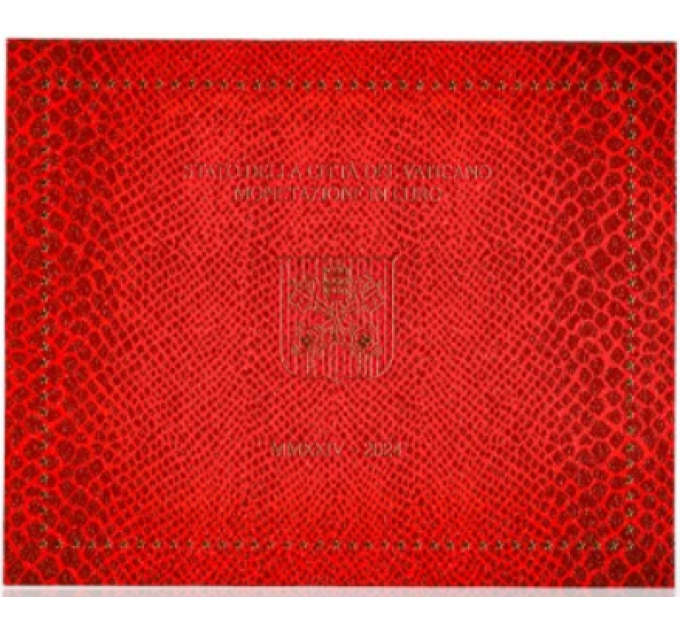 Vatican coffret BU 2024 - Coffret euros 