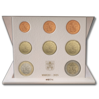 Vatican coffret BU 2025 - Coffret euros 