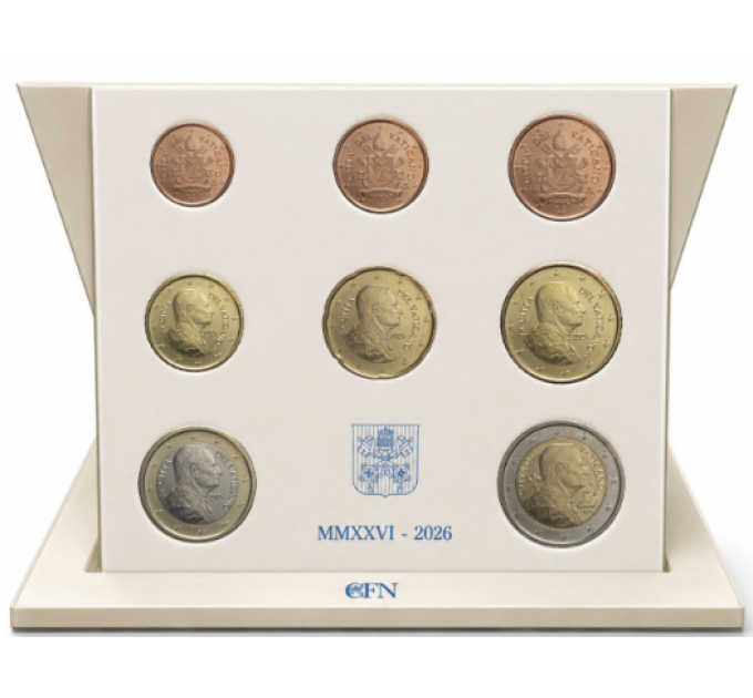 Vatican coffret BU 2026 - Coffret euros 