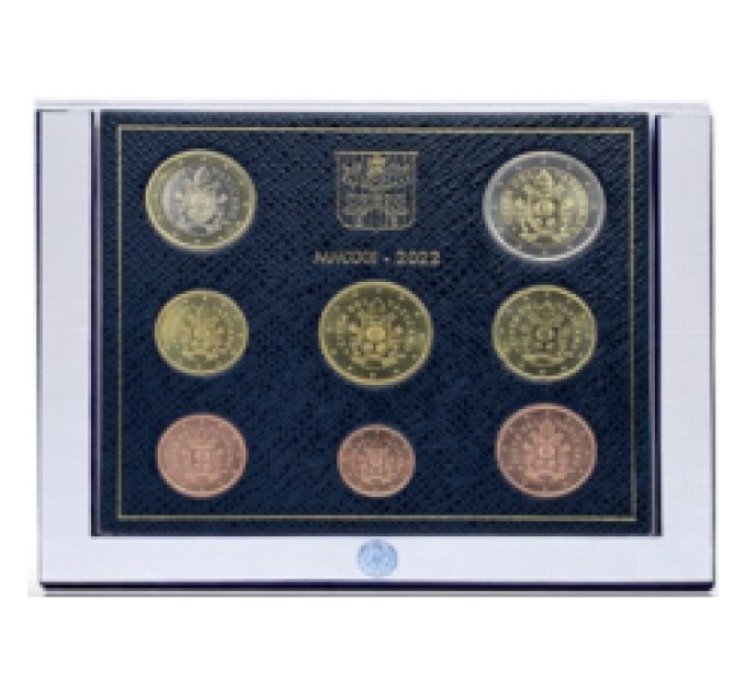 Vatican coffret BU 2022 - Coffret euros 