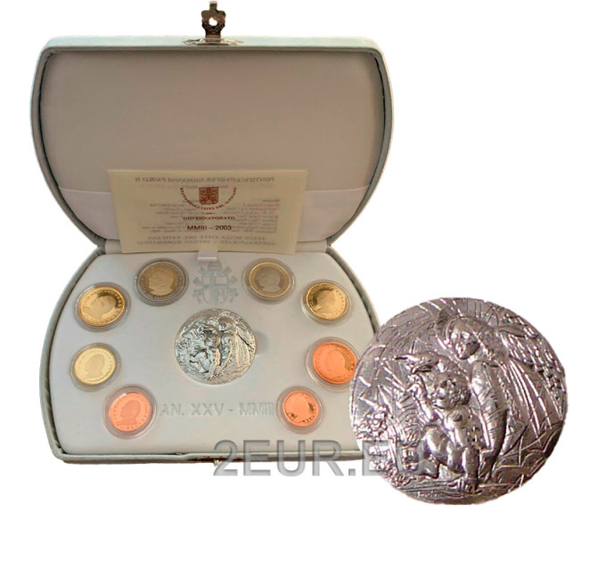 Vatican coffret BE 2003 - Coffret euros 